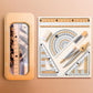 8PCS / Set Anti-myopia Compass and Ruler Set For Students