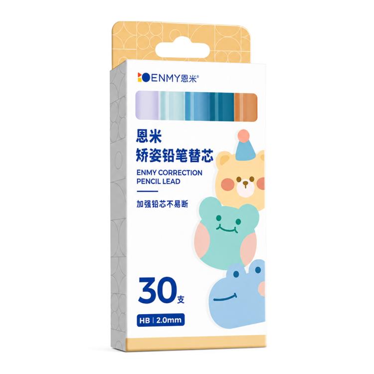 ENMY correction pencil lead refill pack, HB 2.0mm, 30-count