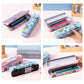 Creative Bus Double-Layer Metal Pencil Box
