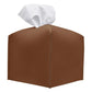 Dustproof PU Leather Tissue Storage Box, Square, Oblong