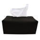 Dustproof PU Leather Tissue Storage Box, Square, Oblong