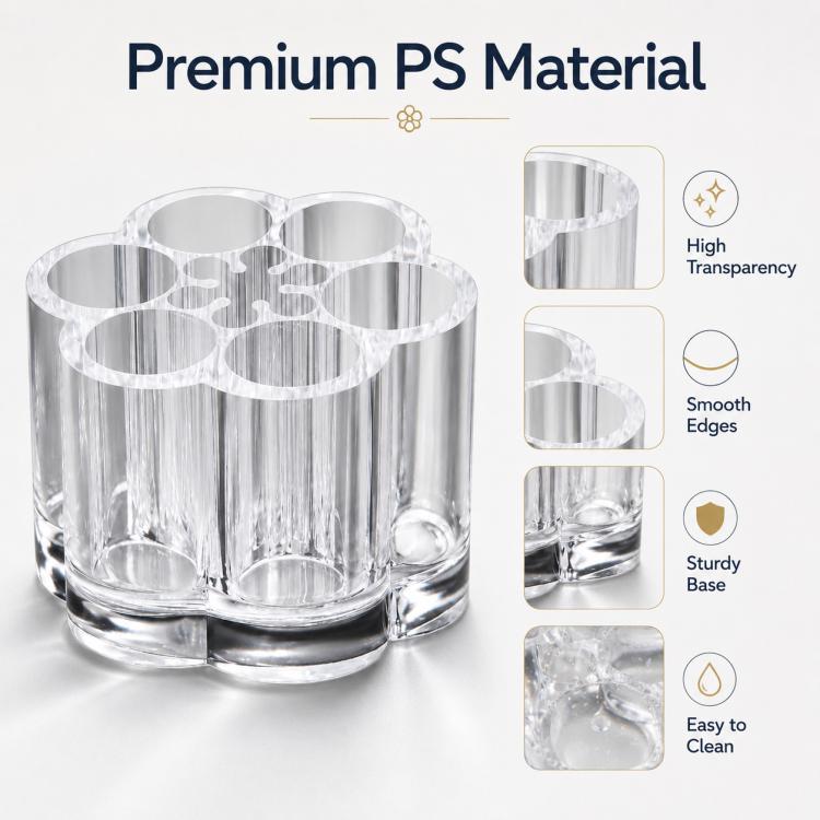 High-Transparency Plastic Pen Holder, K-090, K-089, K-088