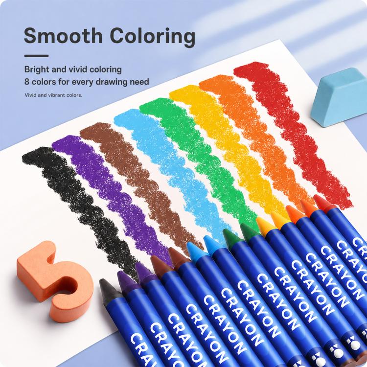 ENMY 320 PCS/Box Washable Color Crayons Oil Pastels