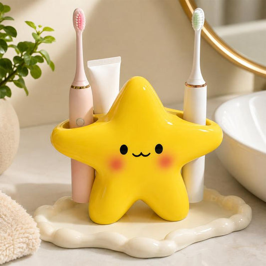 Cute Star-shaped Electric Toothbrush Holder