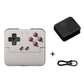 White pocket game controller kit with cable and black attachment