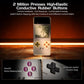 White pocket game controller with mobile phone clamp attachment
