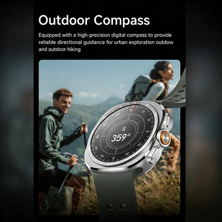 W9 1.52 inch Smart Watch Ultra2 Supports Bluetooth Calls