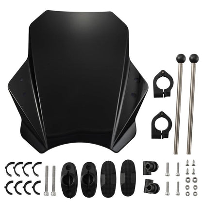 MO-WS015 Universal Motorcycle Modification Windshield, MO-WS015
