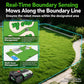 YAT YT8802 Intelligent Lawn Mower Robot, Automatic Grass Trimmer for Garden Lawn Weeding