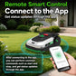 YAT YT8802 Intelligent Lawn Mower Robot, Automatic Grass Trimmer for Garden Lawn Weeding