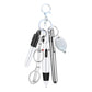 Multifunctional Nurse Ballpoint Pen Set with Flashlight Foldable Scissors Keychain