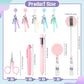 Macaron-style Nurse Pen Set with Retractable Badge Reel