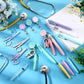 Macaron-style Nurse Pen Set with Retractable Badge Reel