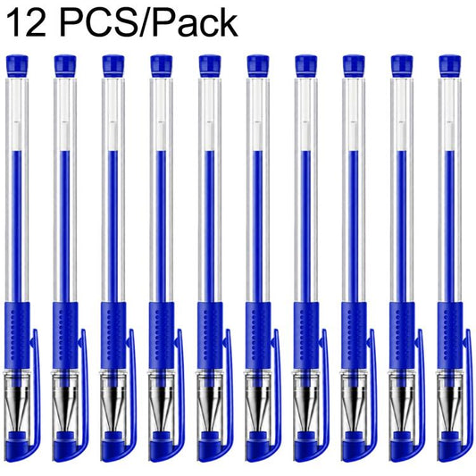 12 PCS/Set Deli 6600ES 0.5mm Bullet-tip Gel Pen Sign Pen