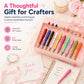 10 PCS/Set Creative DIY UV Electroplating Beaded Design Pen Bullet-tip Pen