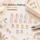 100 PCS/Pack Silicone Bullet Earring Backs Locking Safety Hamburger Earnuts