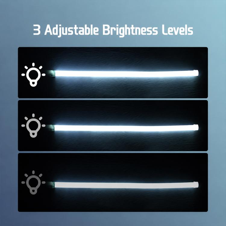 Car Repair Outdoor Multifunctional Portable Flexible LED Work Light, White Light, Multi-mode RGB