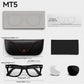 MT5 Smart AI Audio Glasses, Open-Ear Headphones, BT Call, Al Smart Voice Assistant, Sunglasses, Anti Blue Light Lens