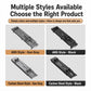 Assorted sink sharpening holders shown in gray and black styles