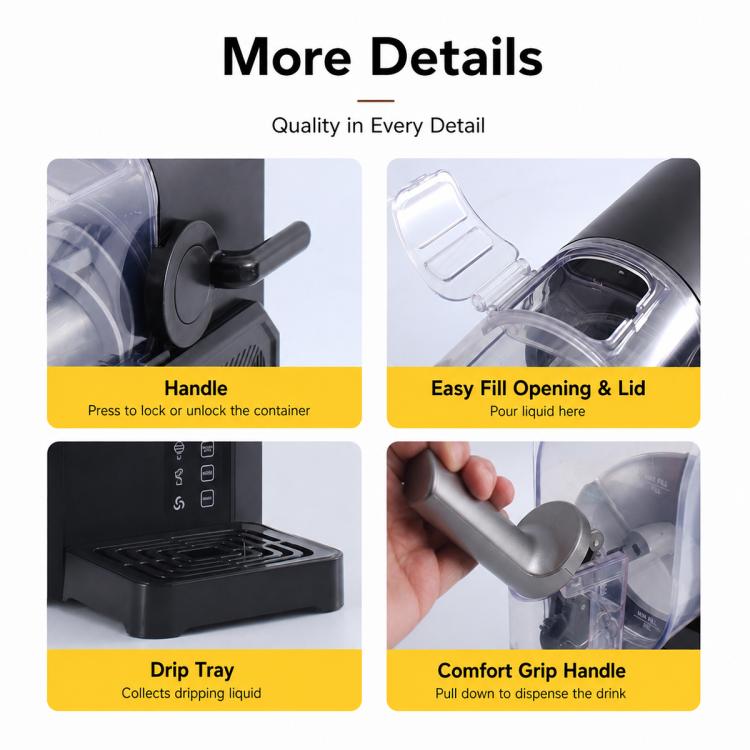 Multifunctional Household Smart Temperature Control Snow Melting Machine Smoothie Machine, US Plug, EU Plug