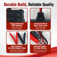 Automotive relay tester with durable housing and fully insulated alligator clips
