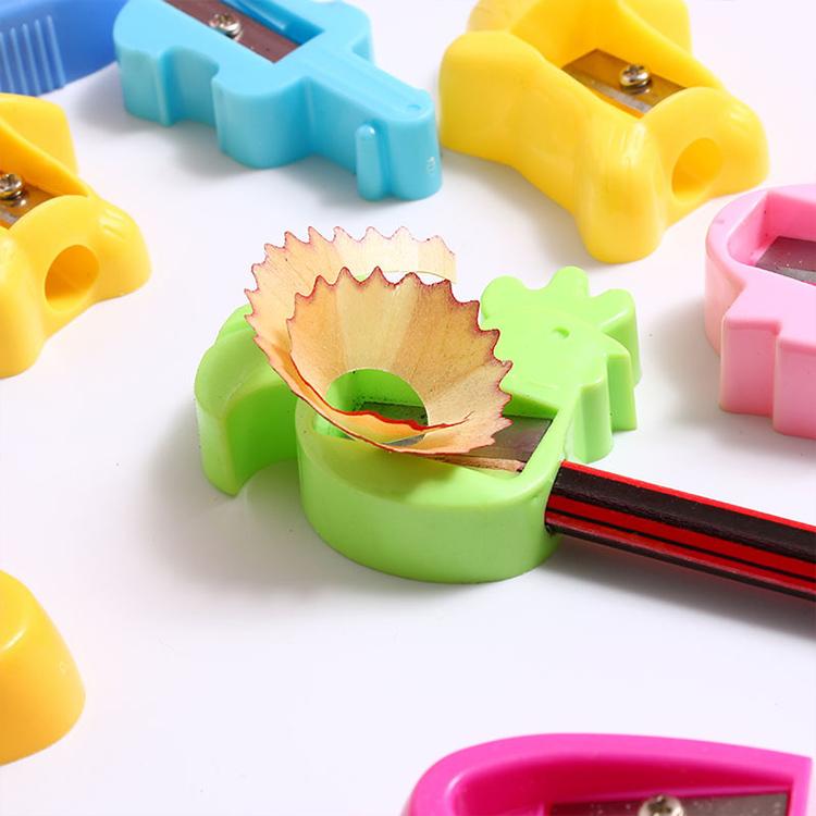 5 PCS/Pack Simple Manual Single-hole Pencil Sharpener