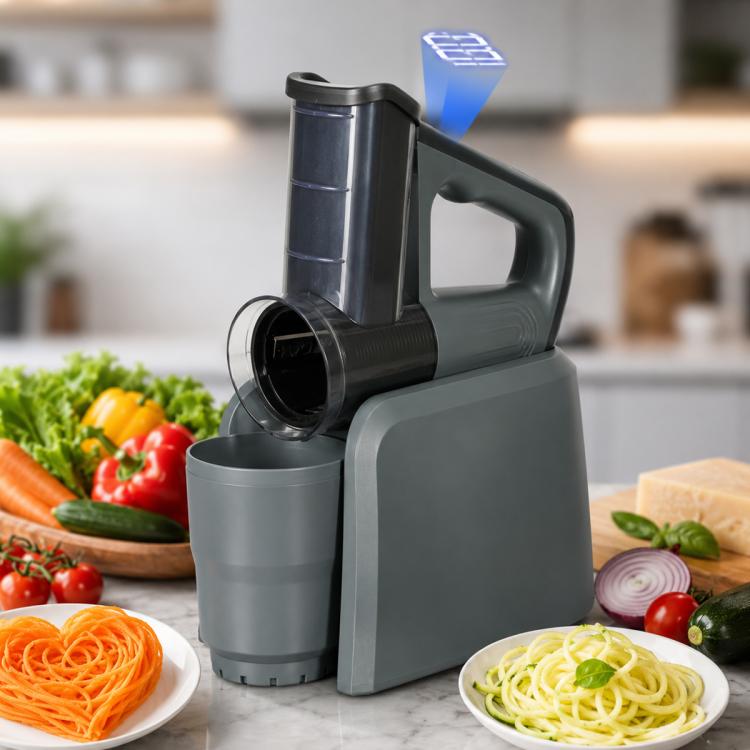 Household Multifunctional Electric Fruit and Vegetable Slicer Cutting Machine, Basic, Digital Display