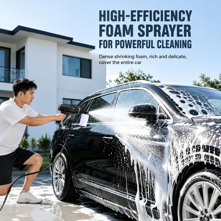 Handheld foam sprayer car washer gun with water spray for car cleaning