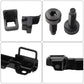 Mounting bracket accessory set: plastic clips and threaded screws