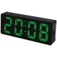 3806L Home Desktop LED Electronic Clock Perpetual Calendar Digital Alarm Clock, White, Red, Green