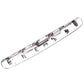 Rear tailgate handle cover showing the underside with mounting clips and tabs.