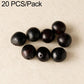 Dark purple round bodhi seed beads with drilled holes for DIY bracelet making