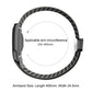 Metal Frame Integrated Magnetic Clasp Nylon Arm Band, For WHOOP 5.0 Regular
