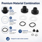 2 PCS/Pack Car Front Window Bushing Kit for Mazda Miata MX-5 1990-2005 909-925