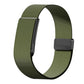 Metal Frame Magnetic Clasp Elastic Nylon Arm Band, For Amazfit Helio Strap