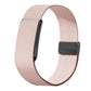Metal Frame Magnetic Clasp Elastic Nylon Arm Band, For Amazfit Helio Strap