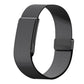 Metal Frame Magnetic Clasp Elastic Nylon Arm Band, For Amazfit Helio Strap