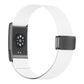 Metal Frame Magnetic Clasp Inner Twill Nylon Arm Band, For Amazfit Helio Strap