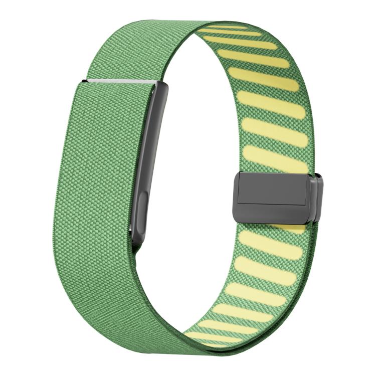 Metal Frame Magnetic Clasp Inner Twill Nylon Arm Band, For Amazfit Helio Strap