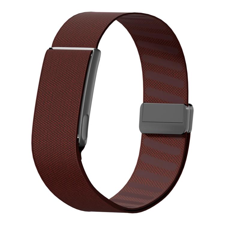 Metal Frame Magnetic Clasp Inner Twill Nylon Arm Band, For Amazfit Helio Strap