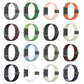 Metal Frame Magnetic Clasp Inner Twill Nylon Arm Band, For Amazfit Helio Strap