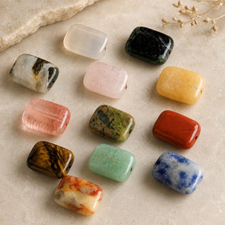 10PCS/Set Natural Loose-bead DIY Accessories for Bracelets and Necklaces