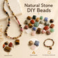 10PCS/Set Natural Loose-bead DIY Accessories for Bracelets and Necklaces