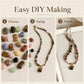 10PCS/Set Natural Loose-bead DIY Accessories for Bracelets and Necklaces