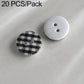 20 PCS/Set Colorful Resin Buttons for DIY Bracelets Accessories