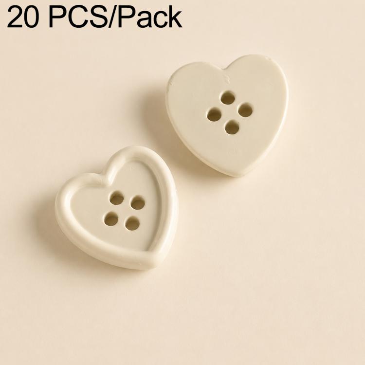 20 PCS/Set Colorful Resin Buttons for DIY Bracelets Accessories