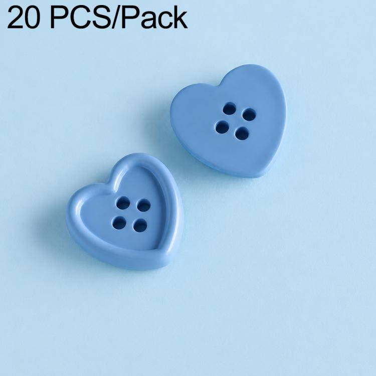 20 PCS/Set Colorful Resin Buttons for DIY Bracelets Accessories