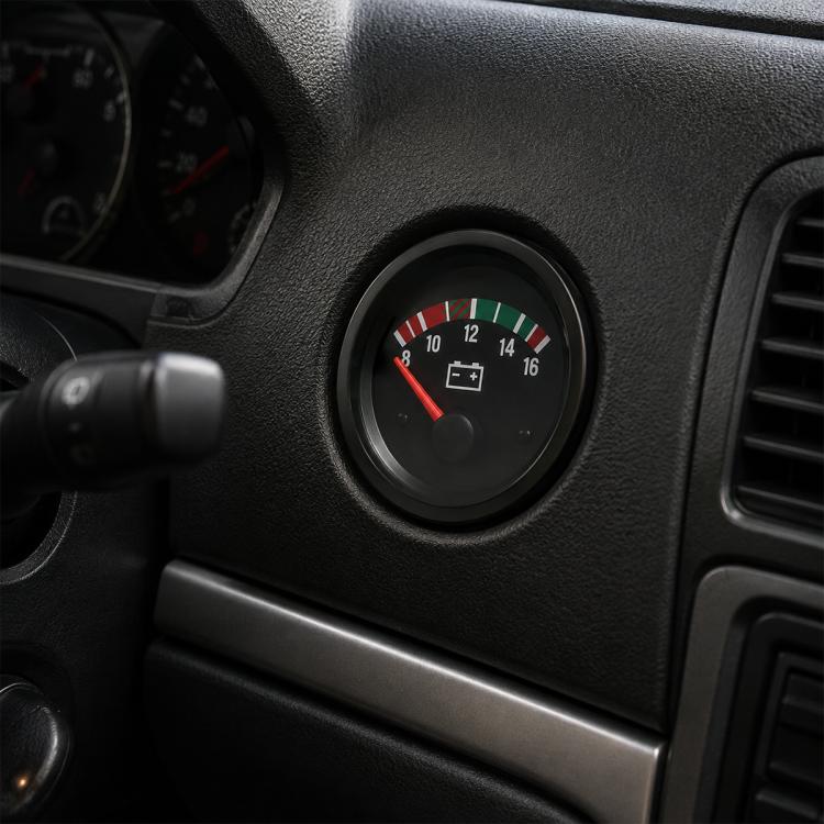 52mm High-precision Pointer-type 8-16V Voltmeter, 52mm Voltmeter