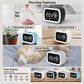 DS-5801 LED Smart Temperature Display Electronic Digital Clock with Night Light