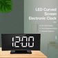 DS-3621L-2 Multifunctional LED Curved Screen Display Electronic Digital Clock